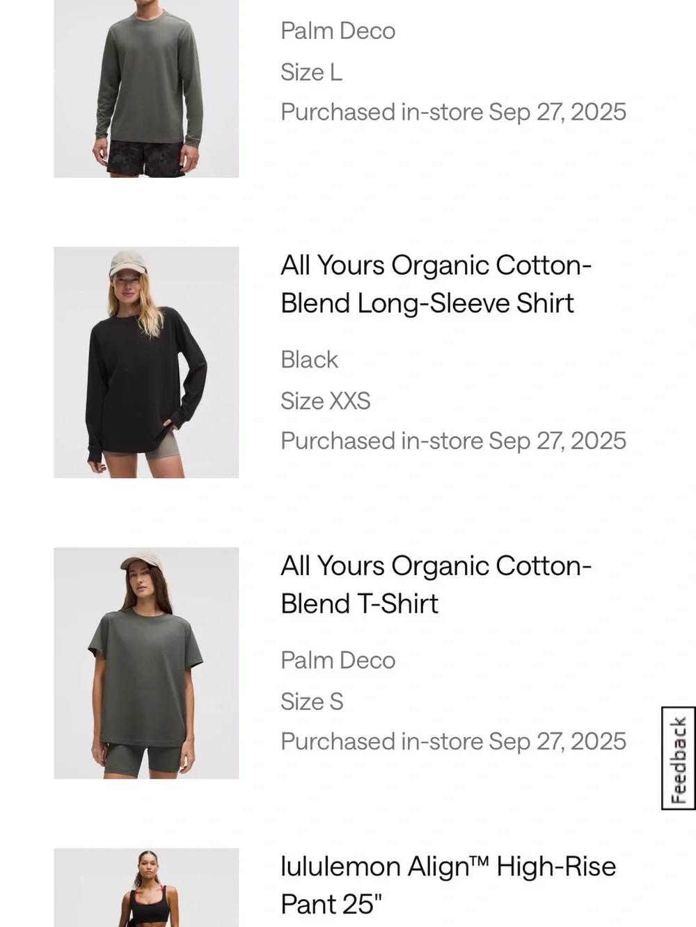lululemon Black Long-Sleeve